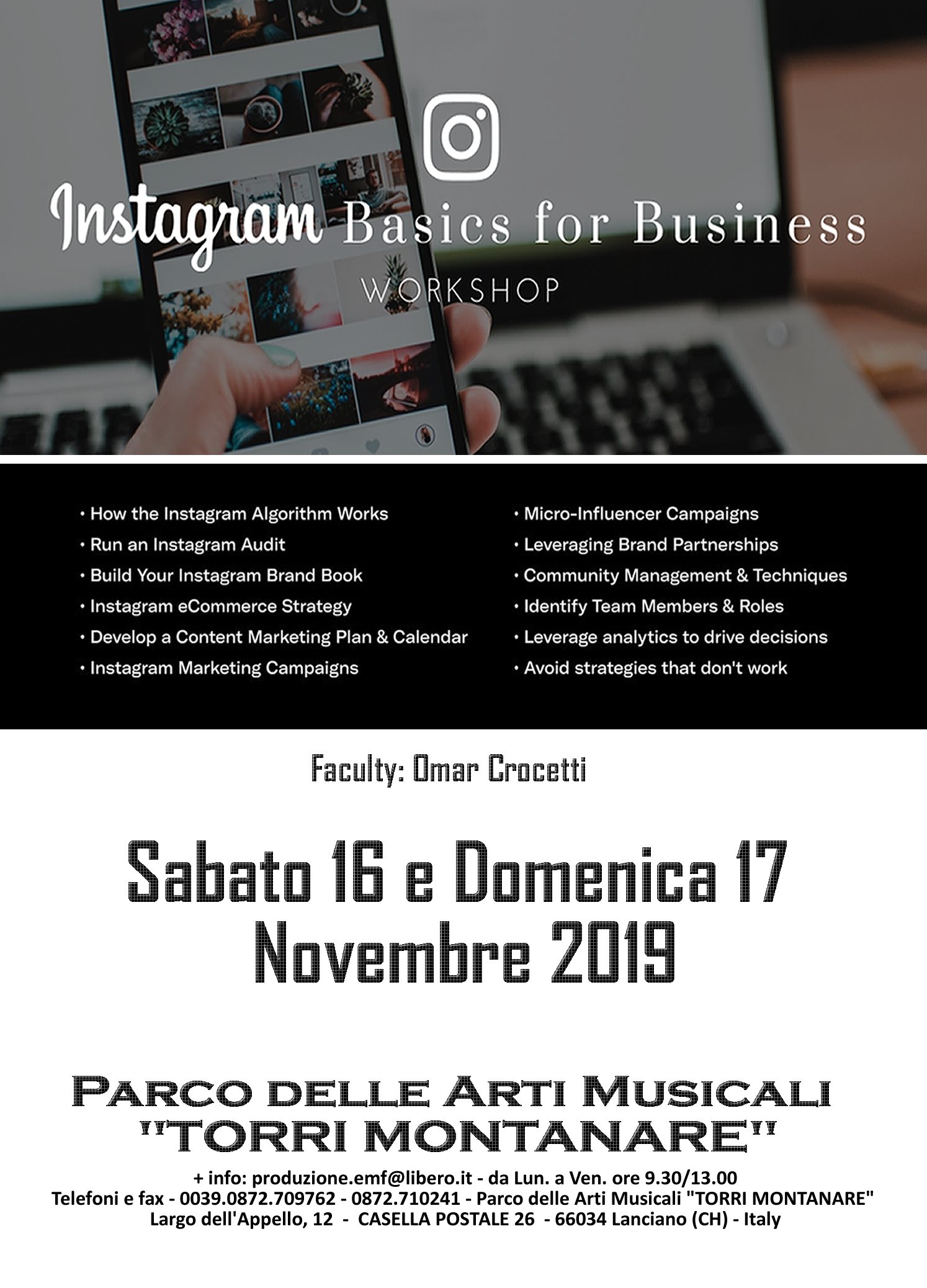 INSTAGRAM Basics for Business Workshop