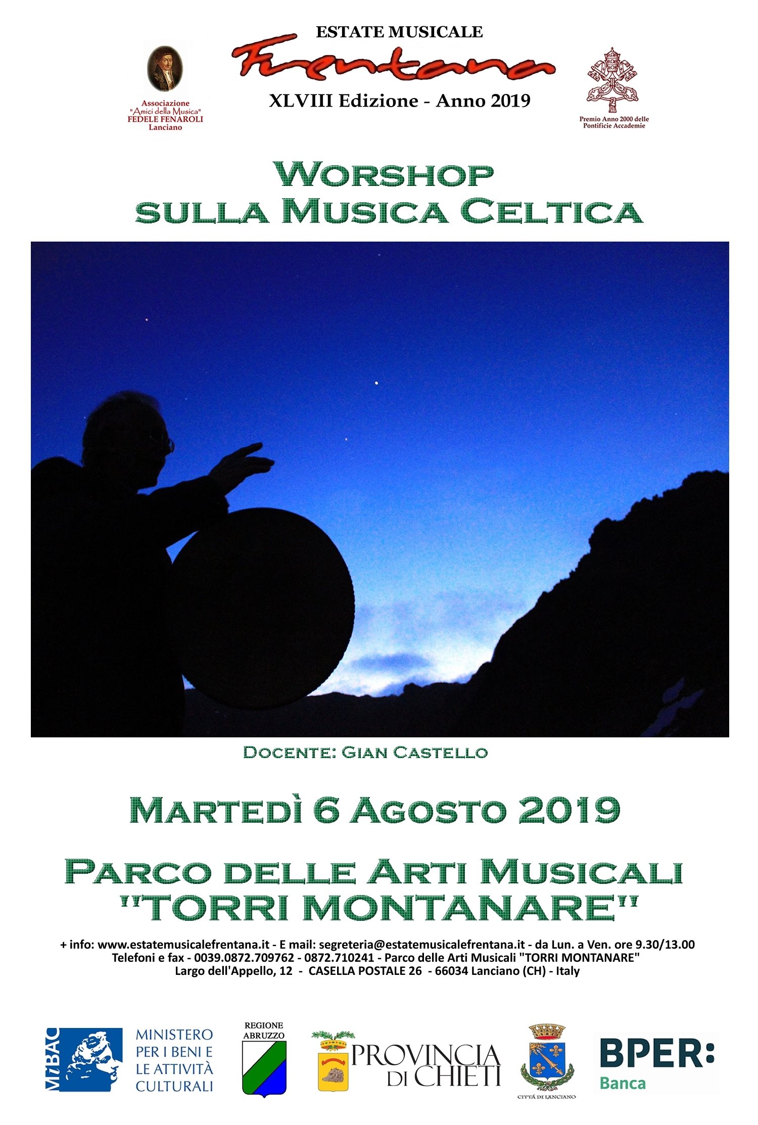 Manifesto seminari di interpretazione musicale