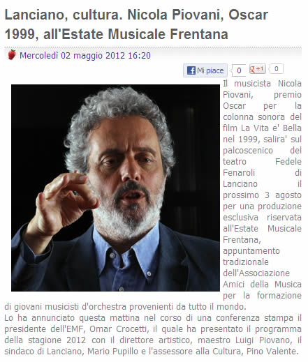 Press - Piovani  & Piovano