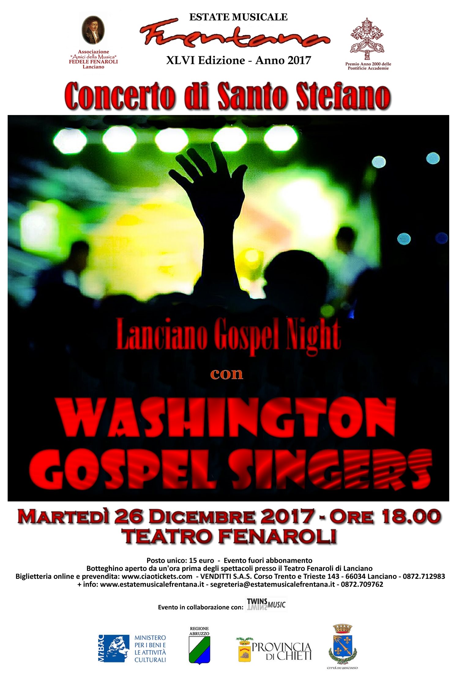 Concerto di S. Stefano - LANCIANO GOSPEL NIGHT