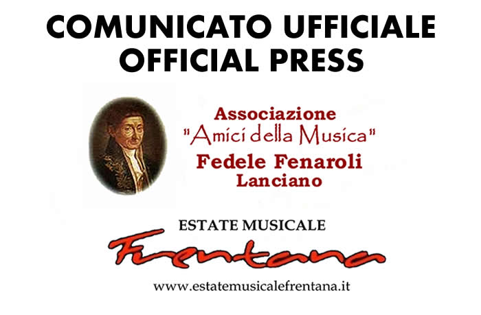 COMUNICATO UFFICIALE - Spostamento al Teatro Tenaroli del Concerto inaugurale "ROSSINI IN VIAGGIO"