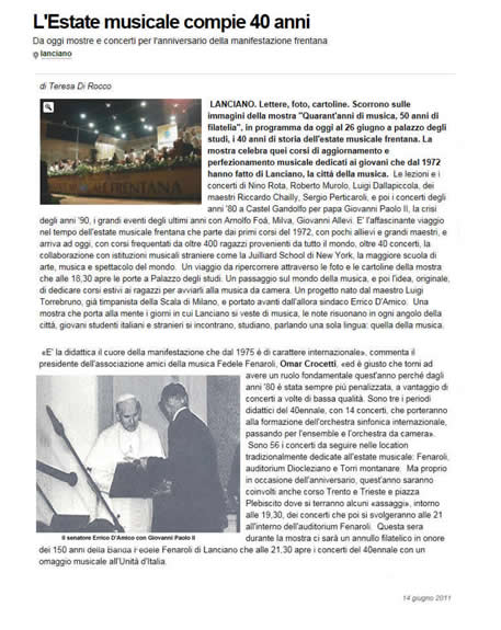 PRESS da IL CENTRO