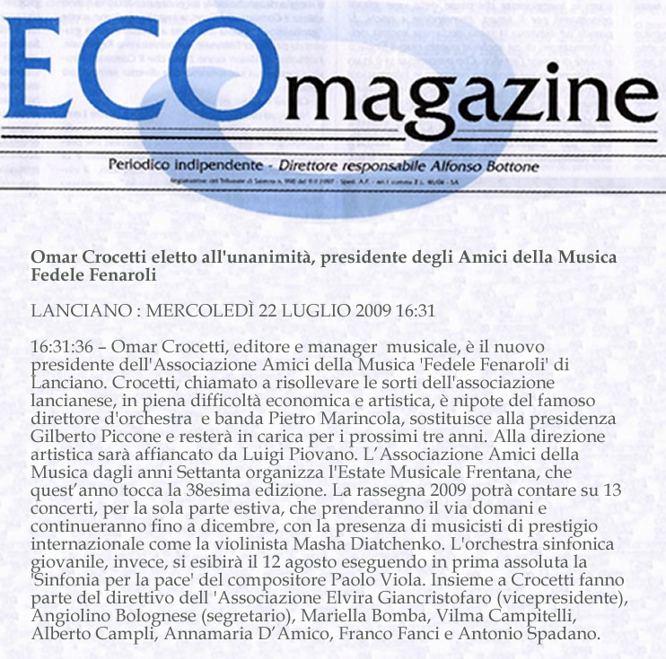 PRESS da E. MAGAZINE