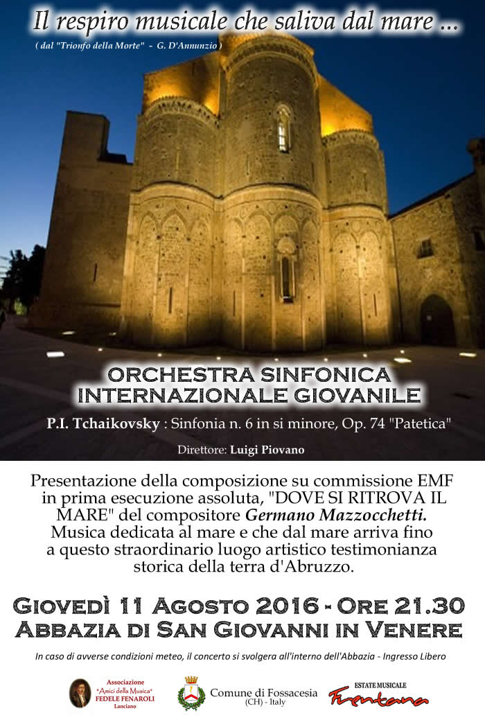 ORCHESTRA SINFONICA INTERNAZIONALE GIOVANILE