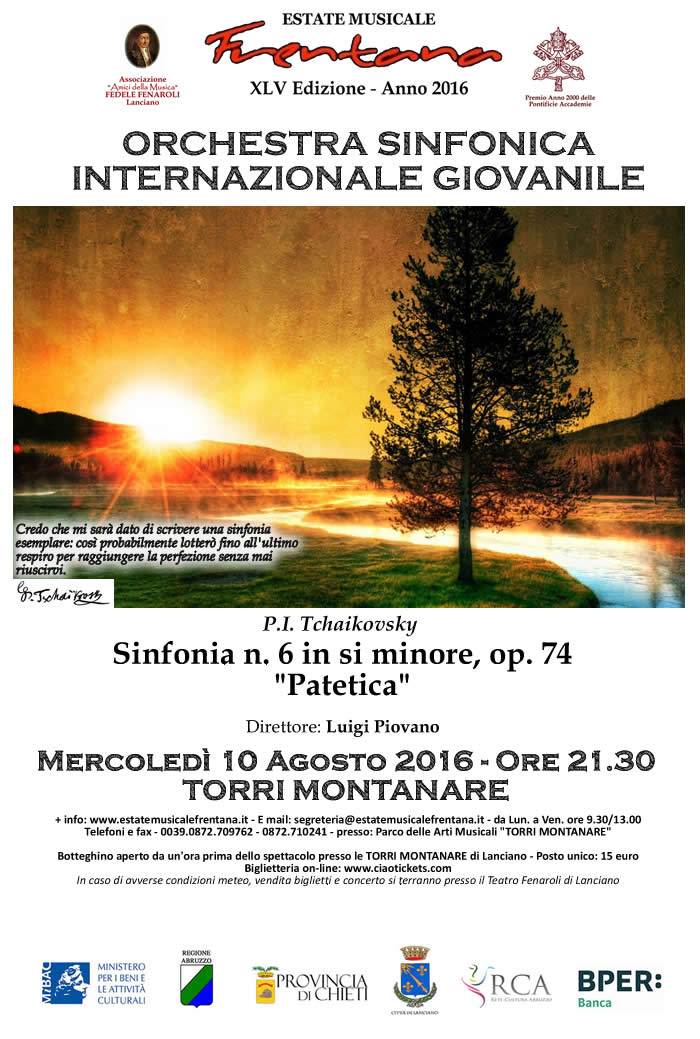 ORCHESTRA SINFONICA INTERNAZIONALE GIOVANILE