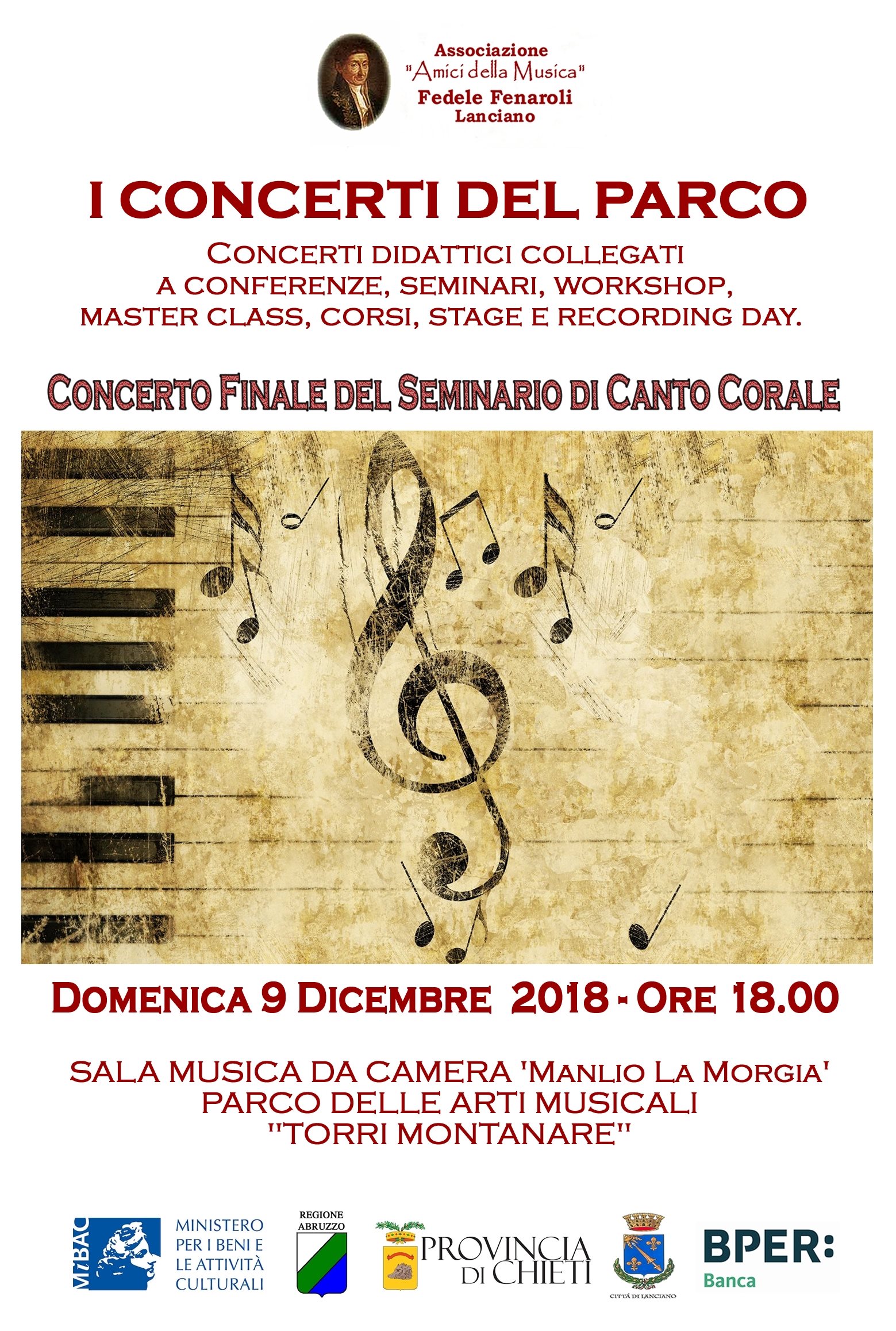 Concerto Finale del Seminario di Canto Corale - EMF 2018