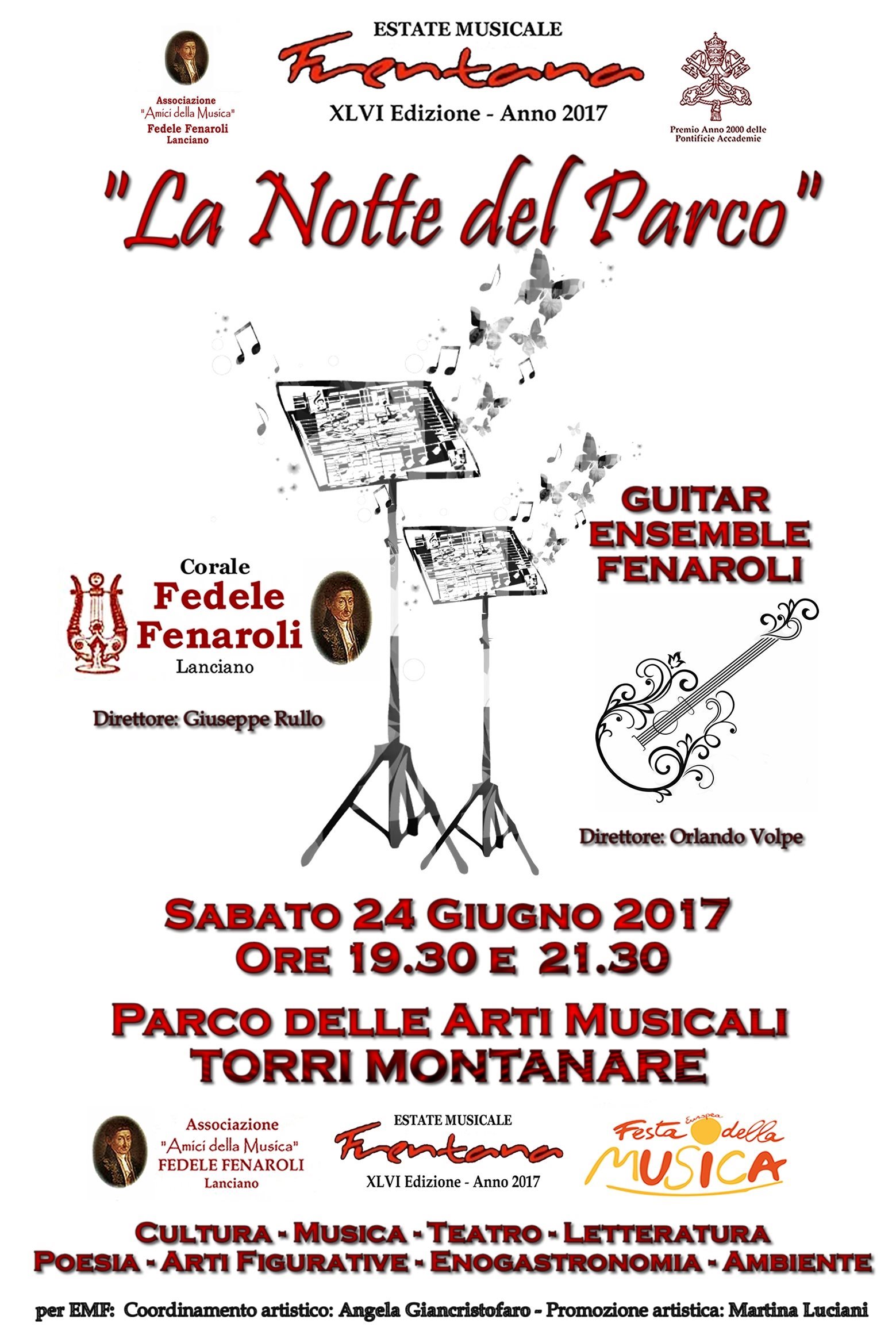 Concerti de "La Notte del Parco"