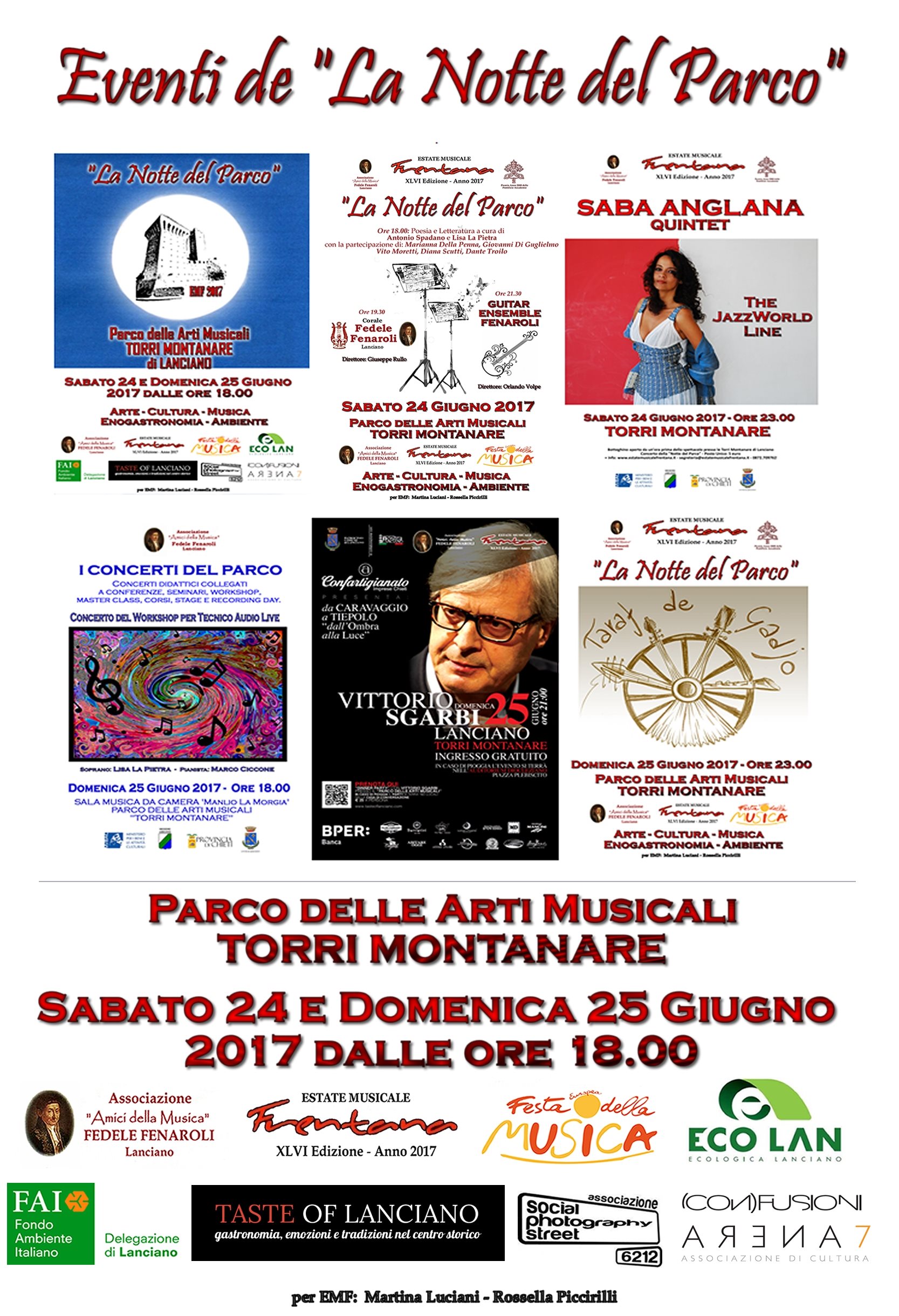 Eventi de “La Notte del Parco”