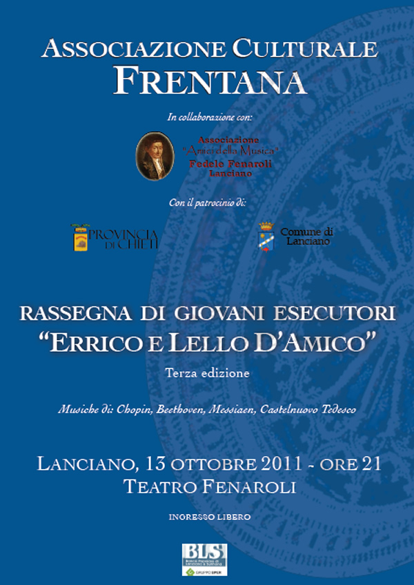 RASSEGNA DI GIOVANI ESECUTORI - Errico e Lello D