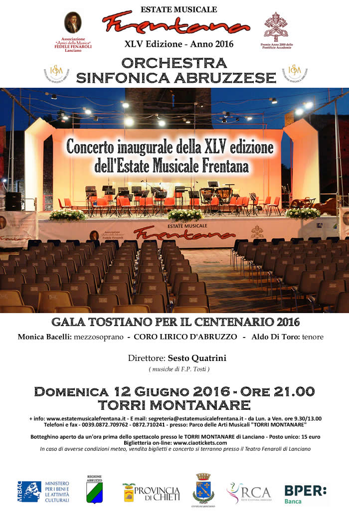 Concerto Inaugurale della XLV edizione dell