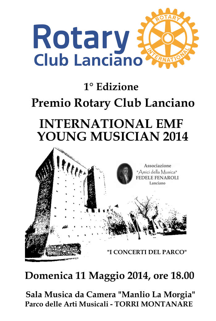 Premio INTERNATIONAL EMF YOUNG MUSICIAN 2014