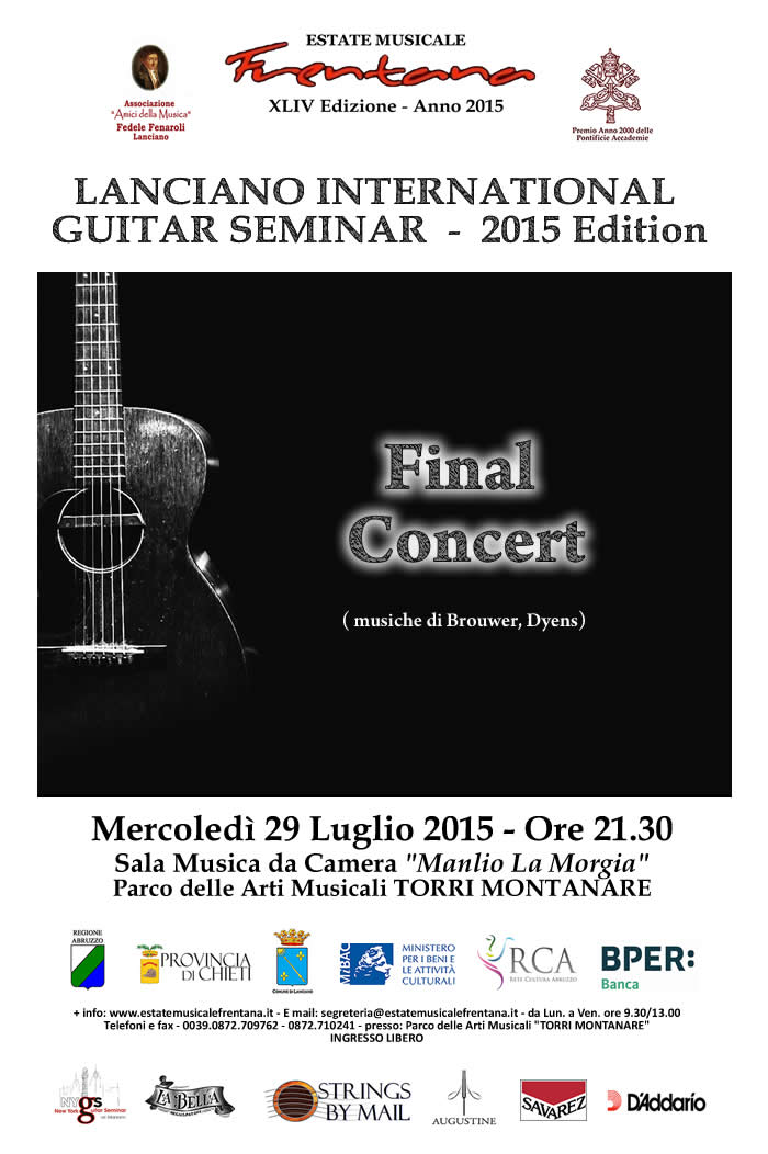 LANCIANO INTERNATIONAL GUITAR SEMINAR