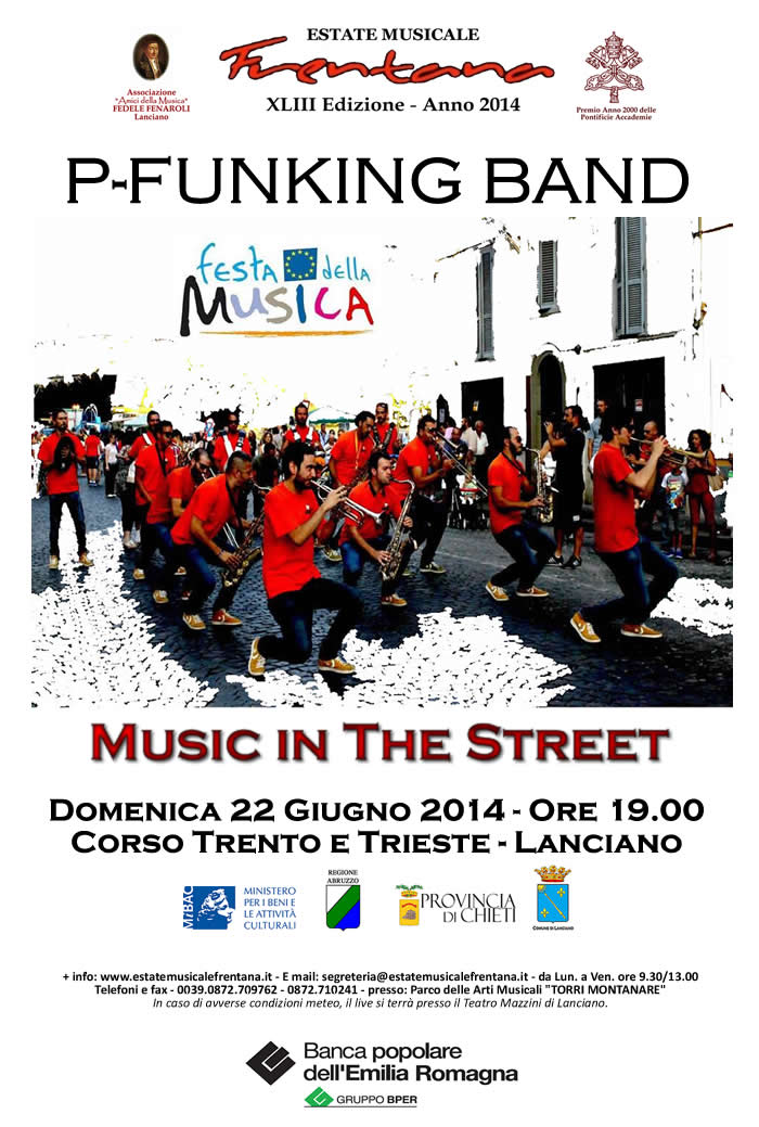 "Music in The Street" P-Funking Band 