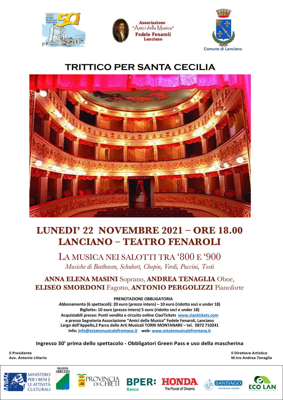 "La musica nei salotti tra 