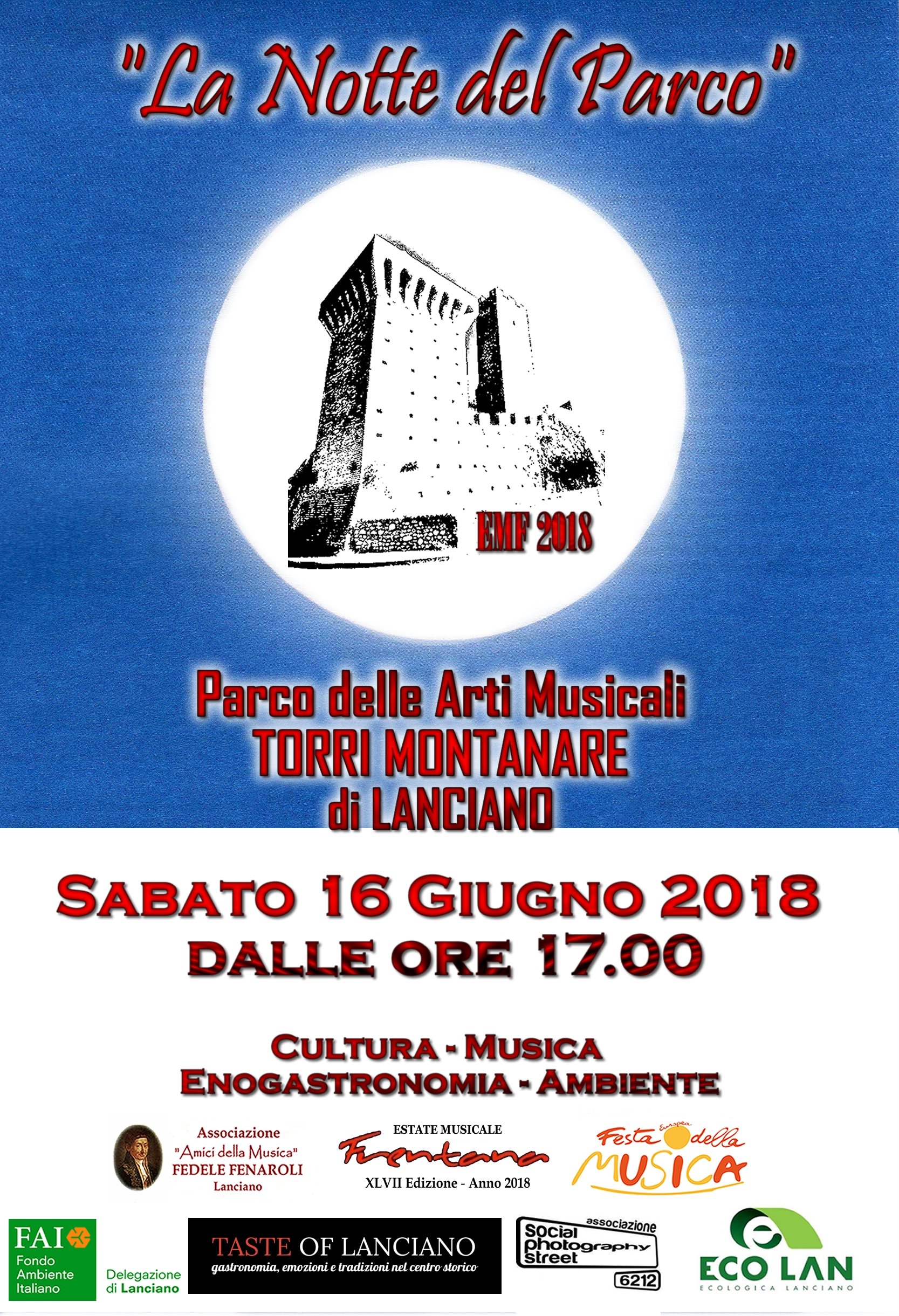 LA NOTTE DEL PARCO - EMF 2018