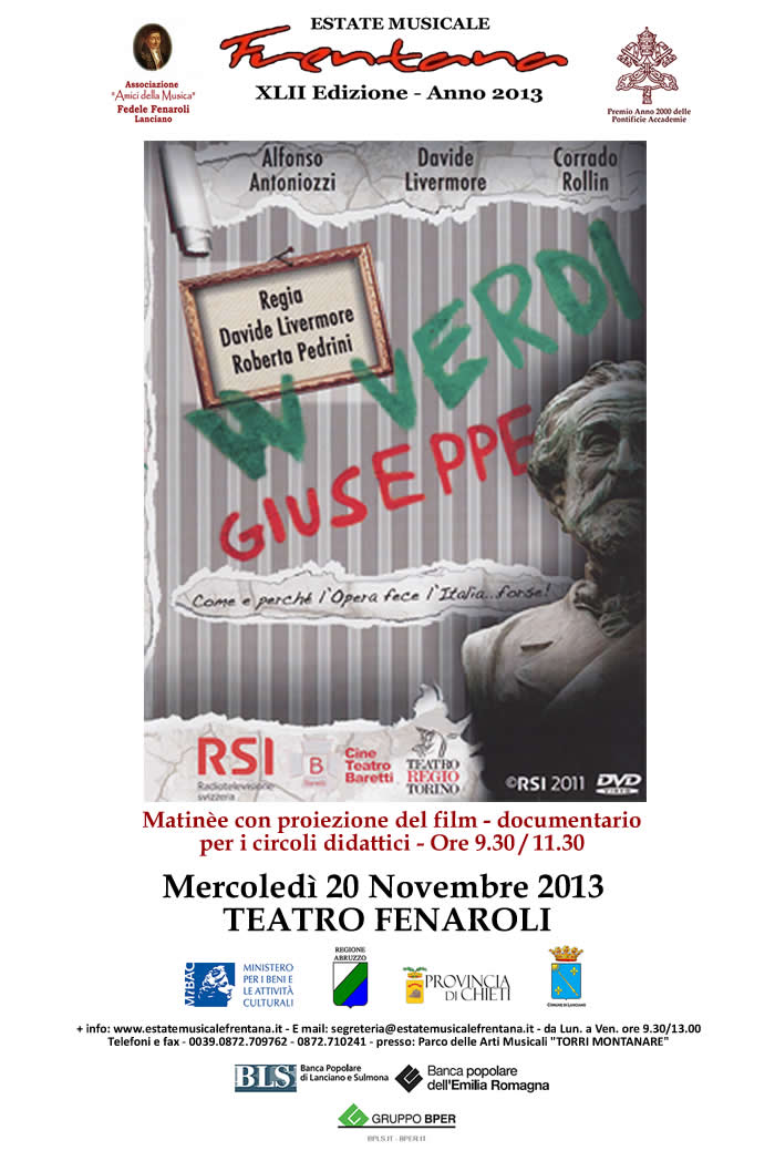 "W Verdi Giuseppe"