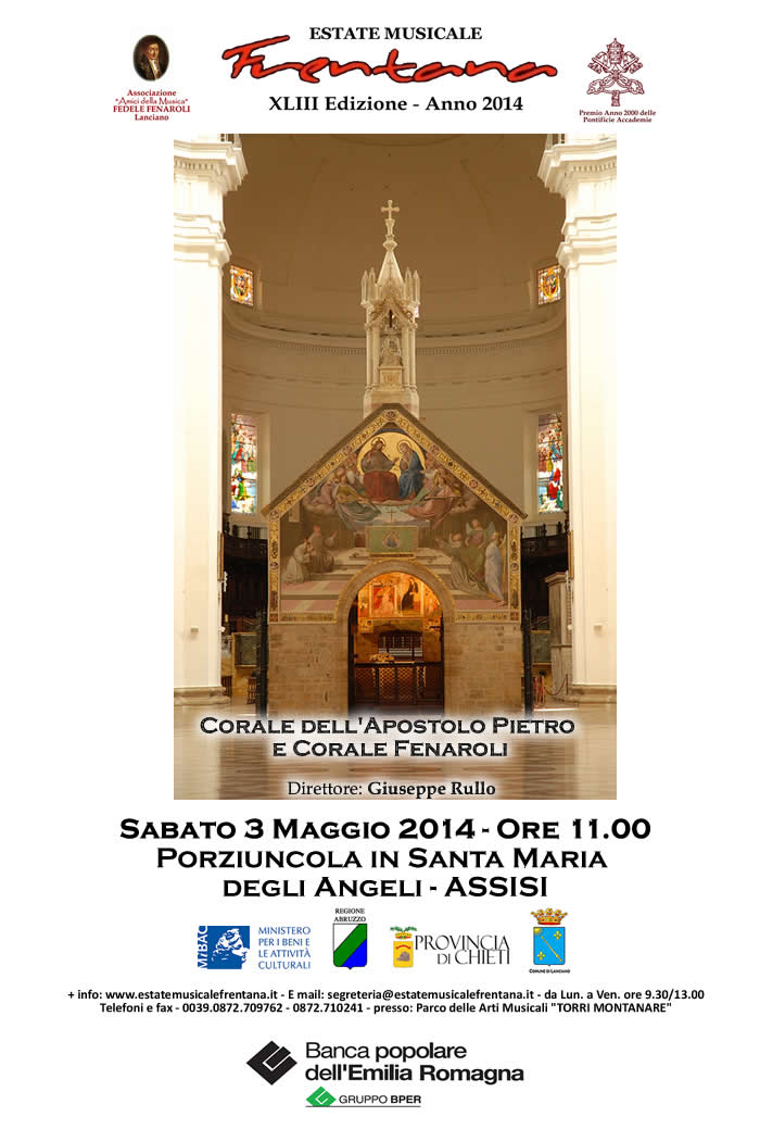 Concerto alla Porziuncola