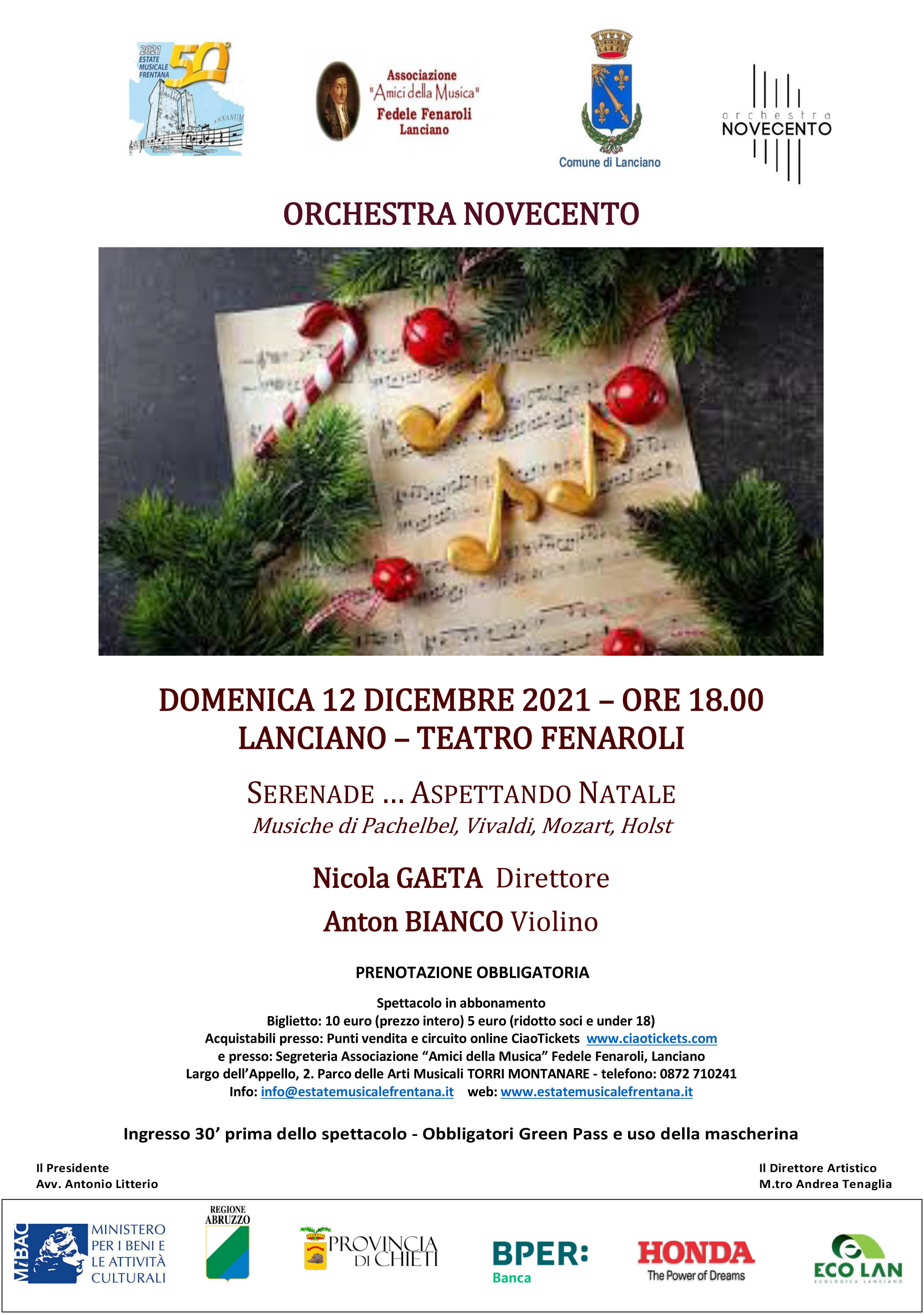 “Serenade… aspettando Natale”