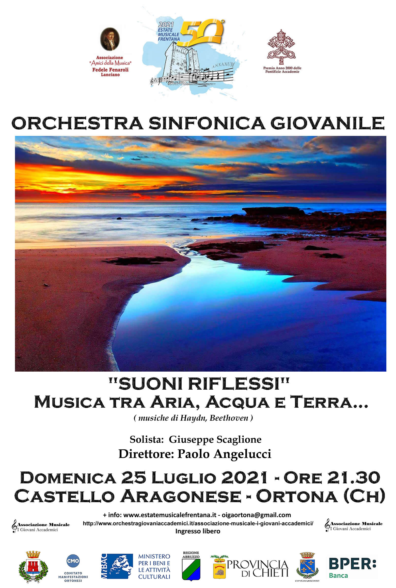 Orchestra Sinfonica Giovanile “Suoni Riflessi” - Musica tra Aria, Acqua e Terra …