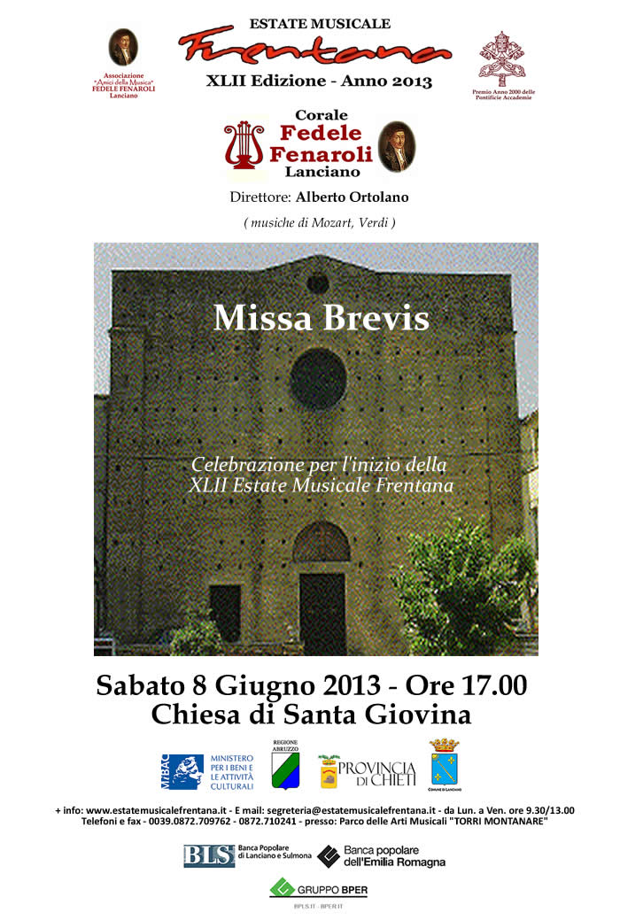 “MISSA BREVIS” 