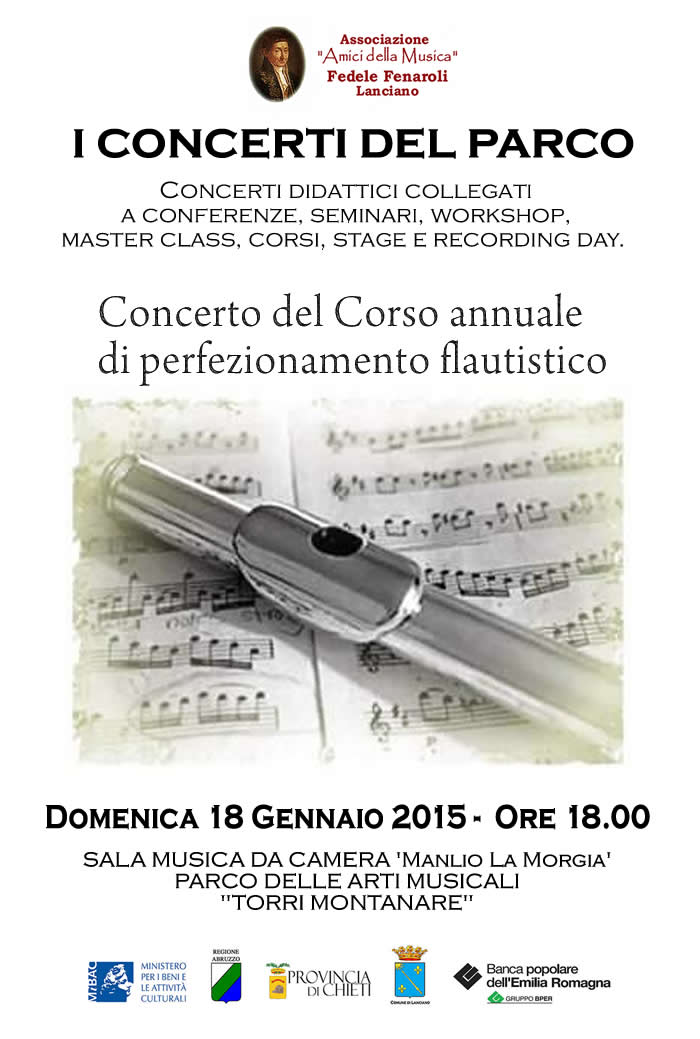 Concerto finale del Corso di perfezionamento flautistico