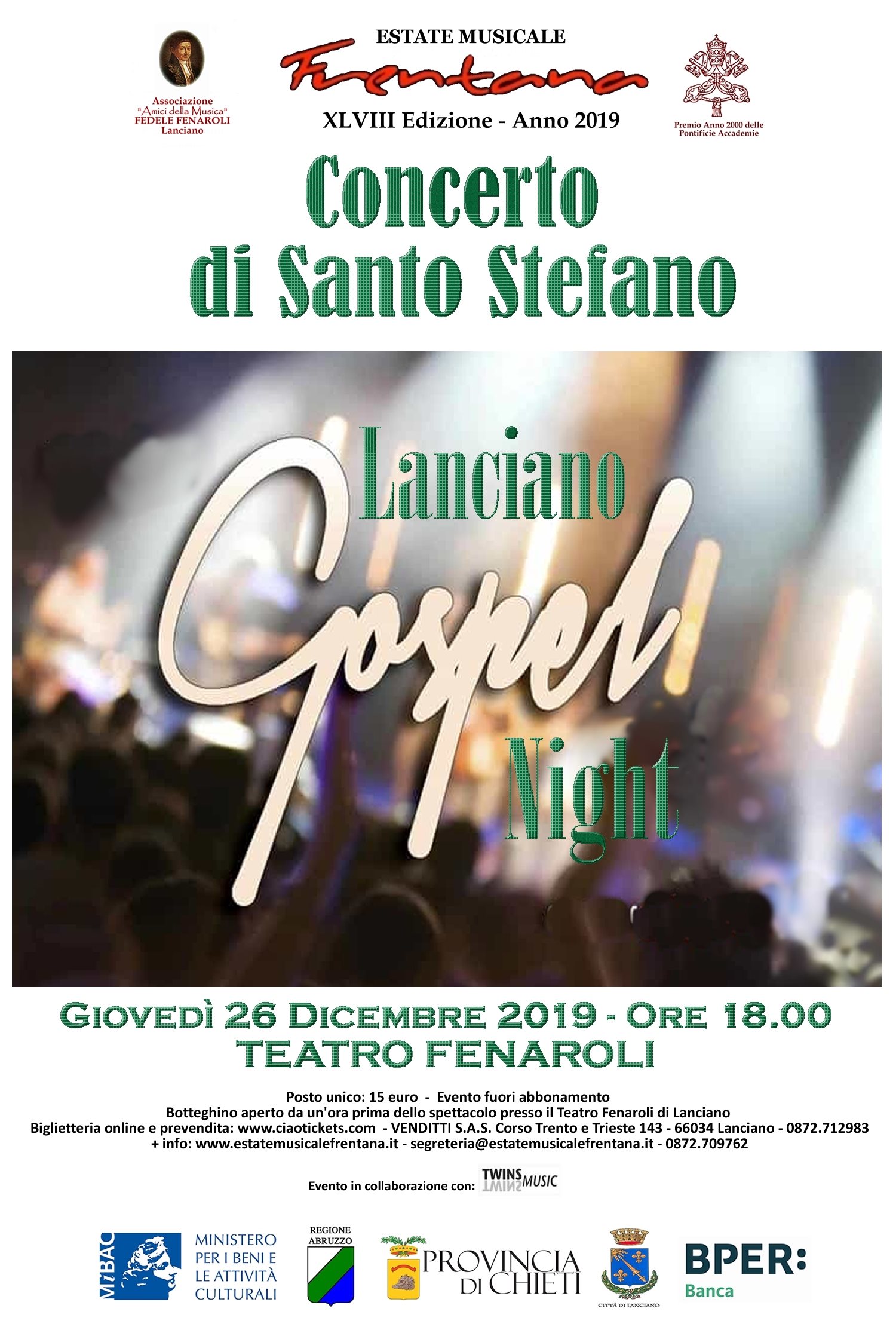 "LANCIANO GOSPEL NIGHT"