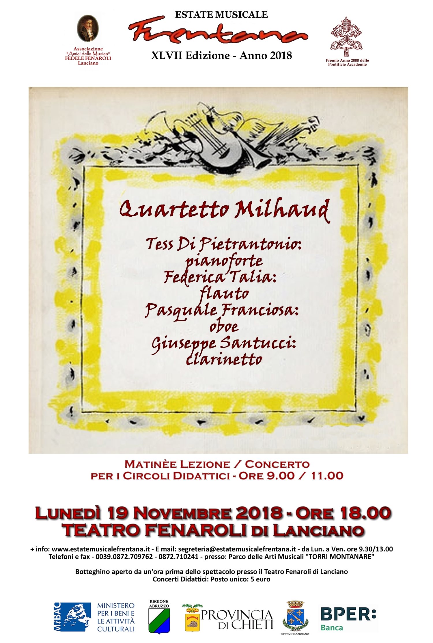 QUARTETTO MILHAUD
