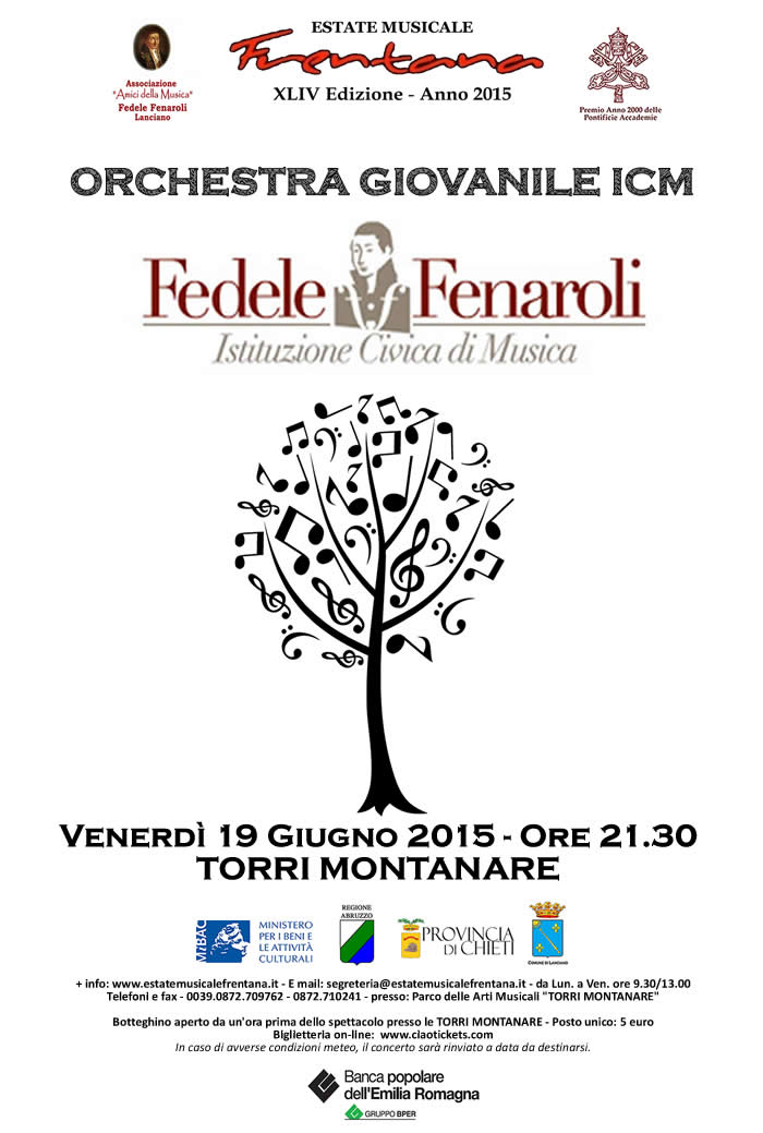 Orchestra Giovanile ICM -   Istituzione Civica di Musica F. Fenaroli 