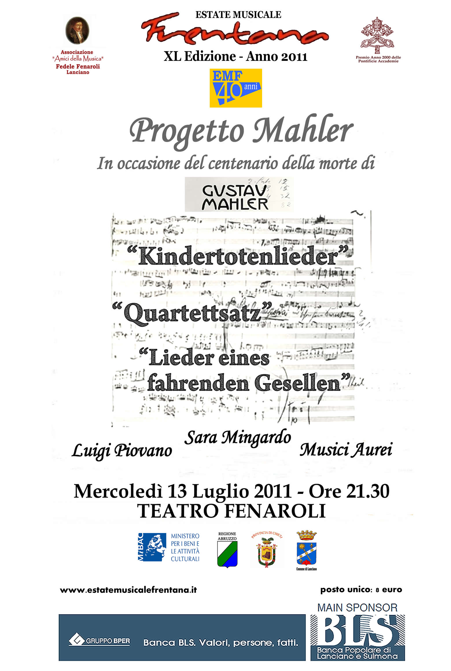 PROGETTO MAHLER