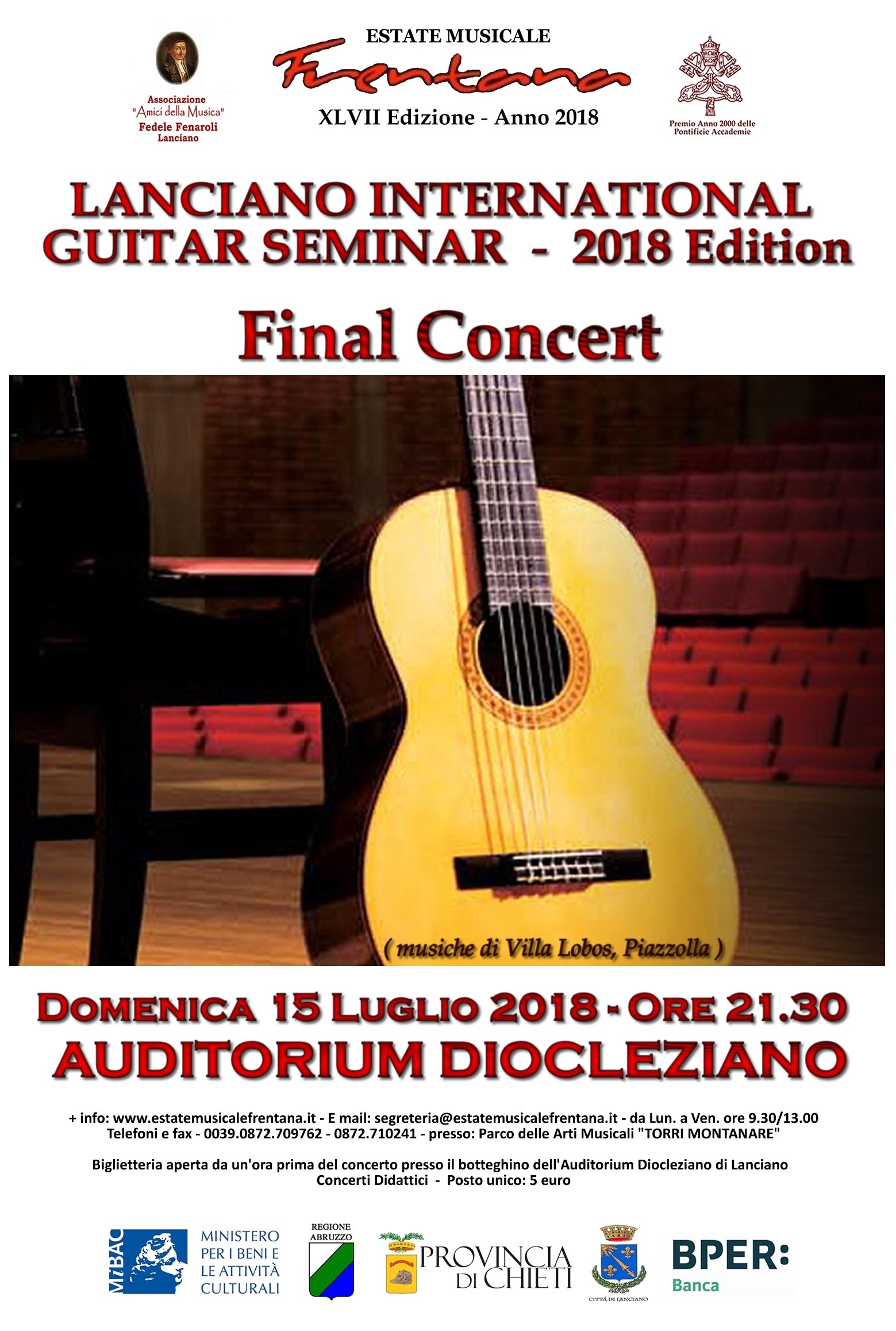 Final Concert - LANCIANO INTERNATIONAL GUITAR SEMINAR