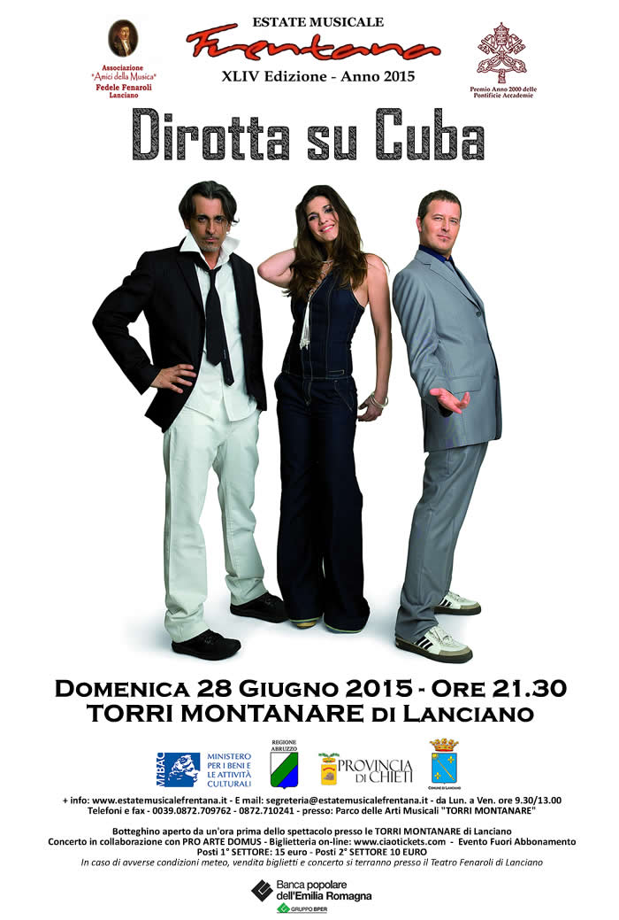Dirotta su Cuba in concert 