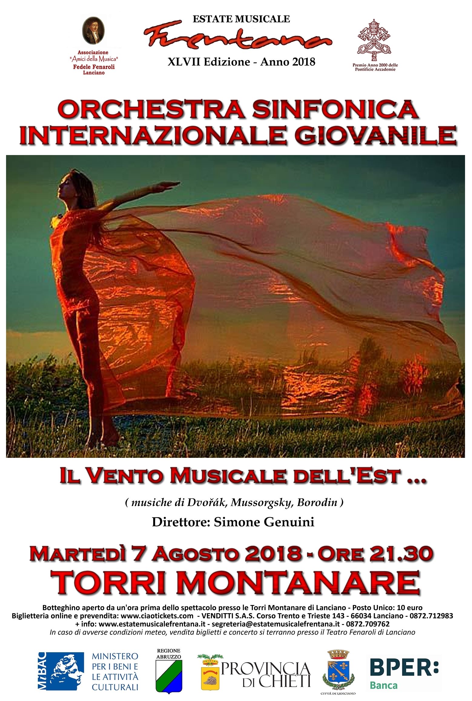 Orchestra Sinfonica Internazionale  Giovanile “F. Fenaroli” - IL VENTO MUSICALE DELL’EST …