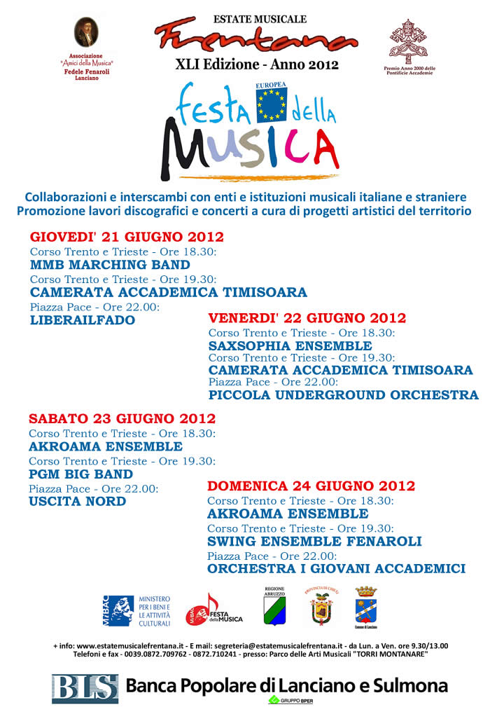 Festa Europea della Musica